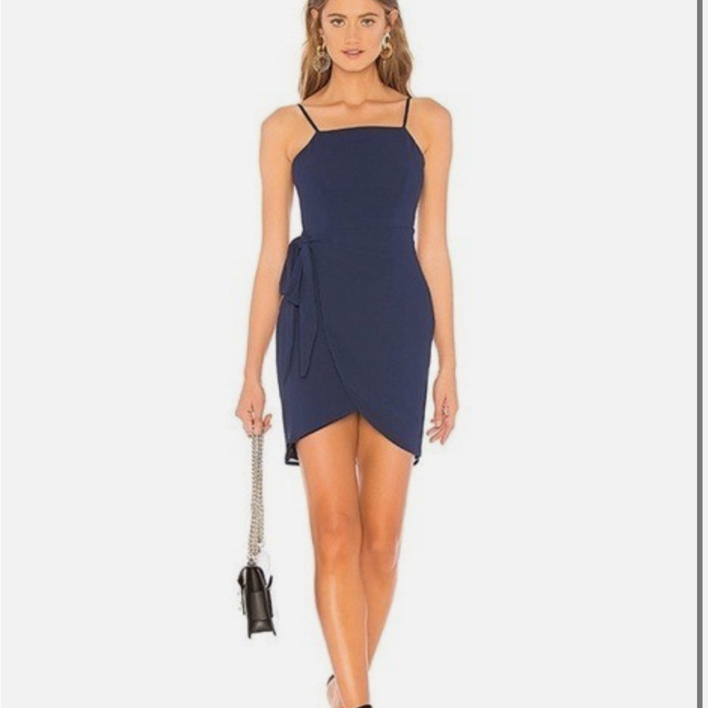 Reformation by the way. Navy Blue Mini Dress Size Small